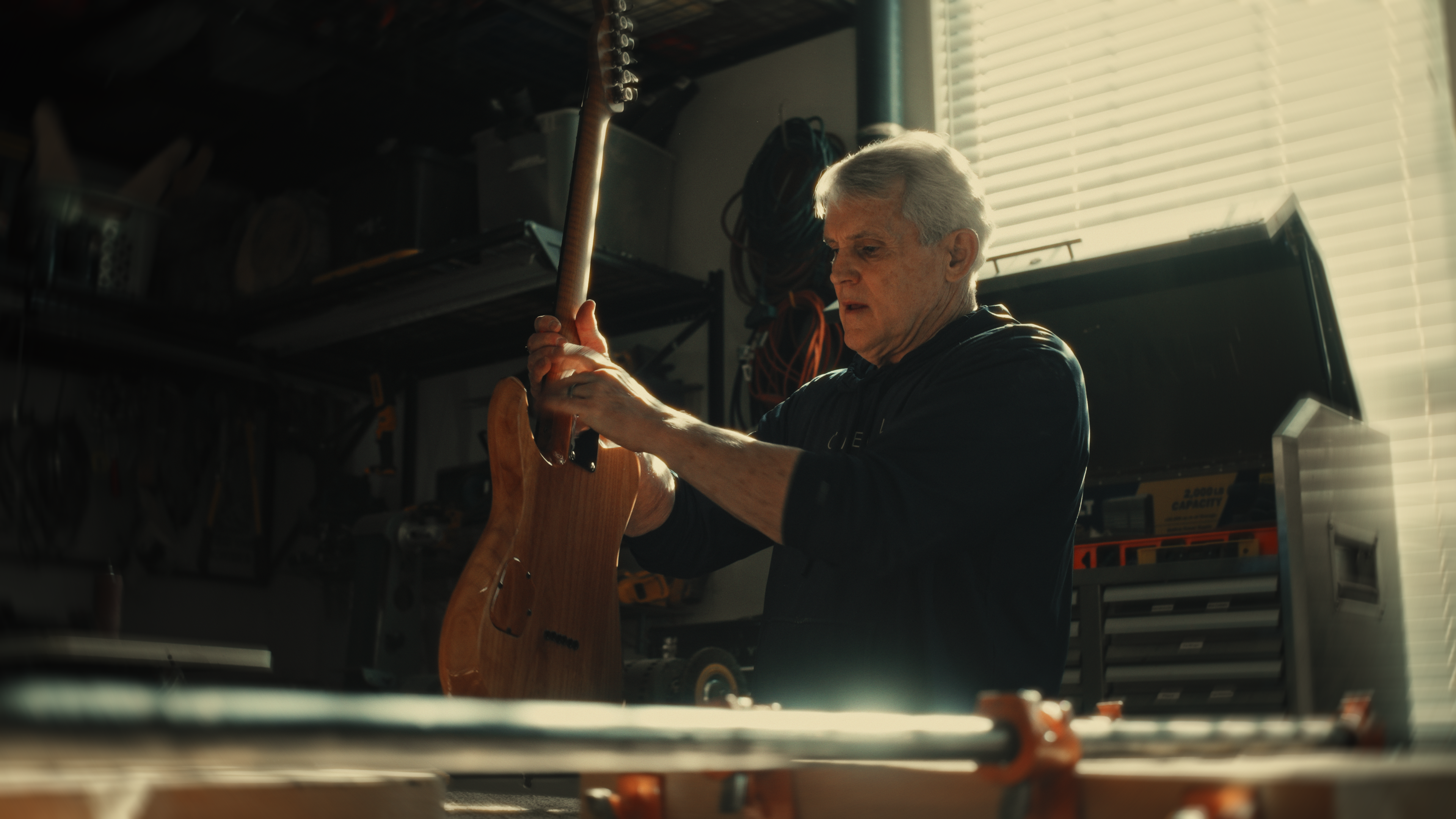 Custom handcrafted guitar 24 by Art Coombs