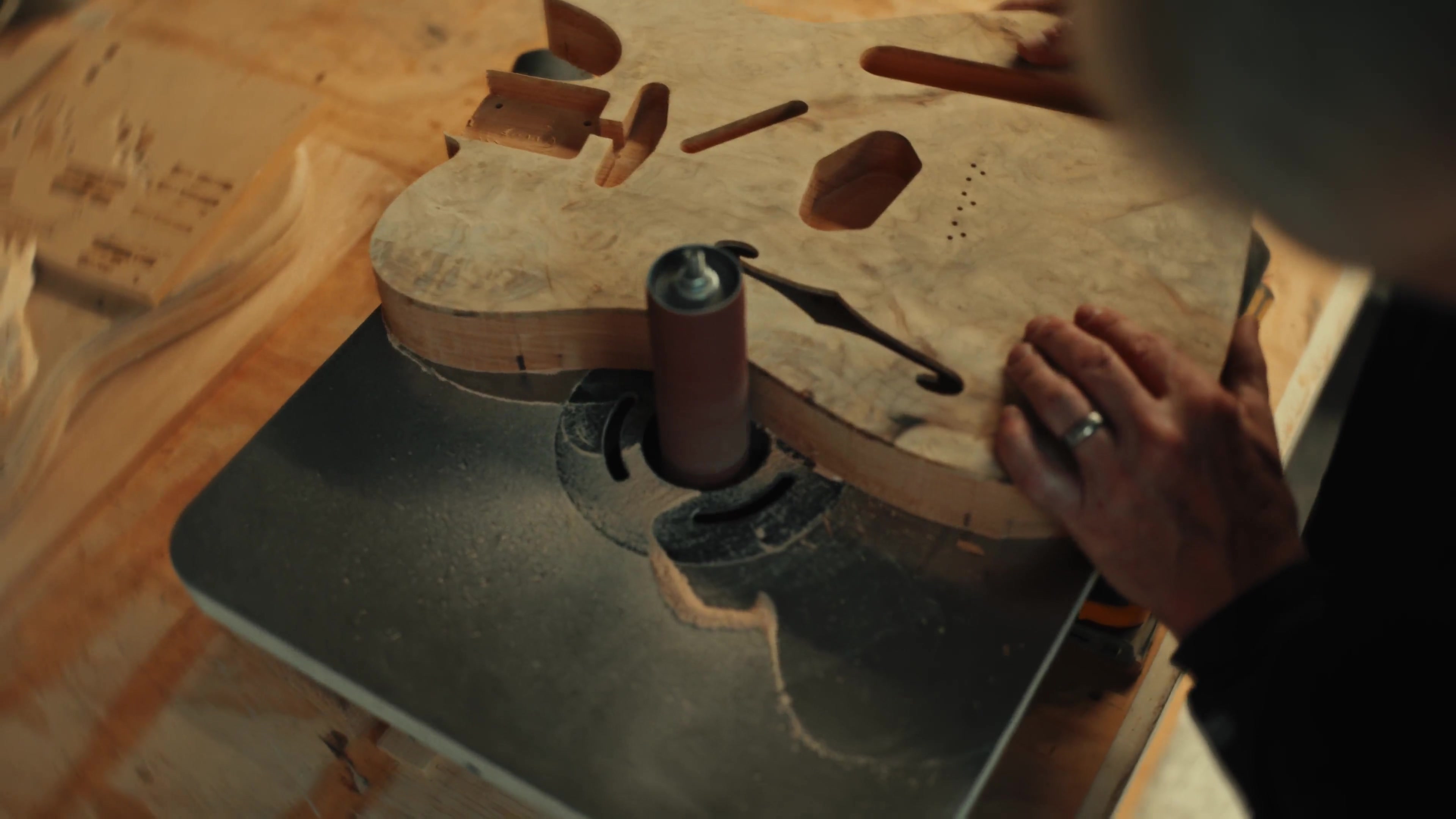 Guitar Making Clip 7